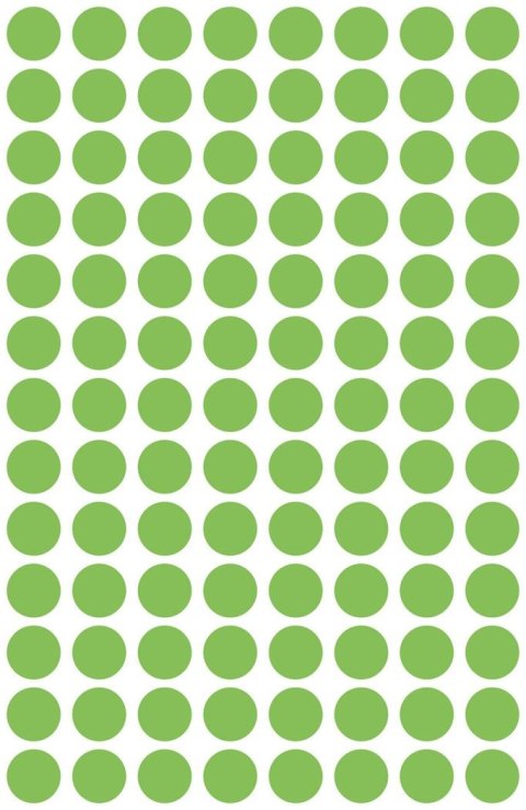 Kółka do zaznaczania zielone neonowe 3179 Q8 4ar Avery Zweckform