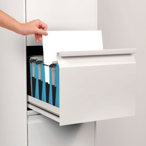 Teczka zawieszana A4 ELBA CHIC ULTIMATE, kremowa, z półciennymi boczkami 100552101 SALE