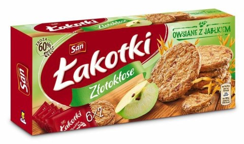Ciastka_SAN ŁAKOTKI ZŁOTOKŁOSE jabłko 171g