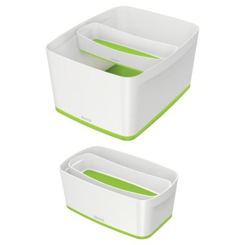 MyBox Organizer podłużny, biało-zielony 52581054 SALE