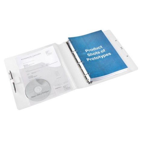 Segregator ofertowy A4 4DR/30mm niebieski LEITZ WOW 42400036