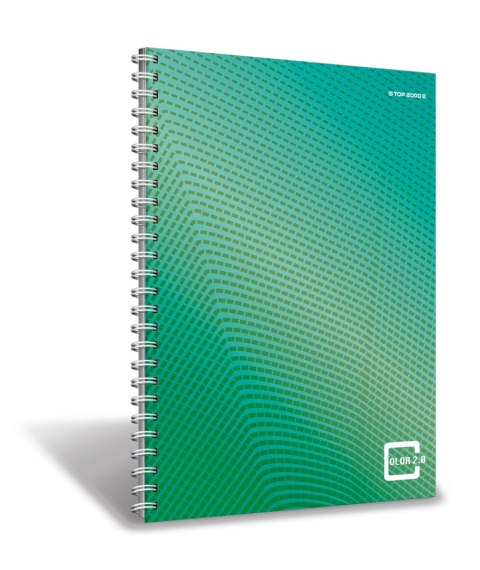 Kołonotatnik A4 80 kartek kratka COLOR 2.0 TOP 200 400133407 twarda oprawa