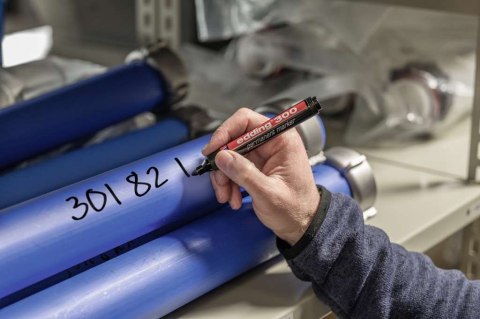 Marker-foliop.300 żółty EDDING końcówka okrągła