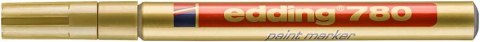 Marker olej.780 0.8 złoty EDIN EDDING okrągła końcówka