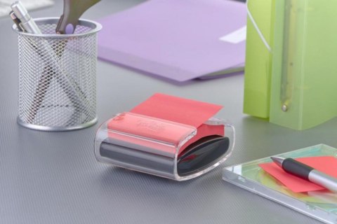 Bloczek samoprzylepny POST-IT Super sticky Z-Notes (R330-6SS-JP), 76x76mm, 6x90 kart., paleta Bora Bora