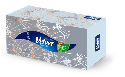 Chusteczki VELVET ART mix (120sztuk) 3 warstwy VELVET