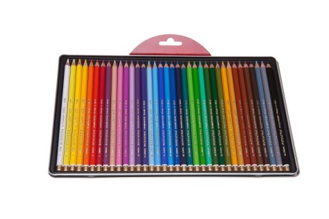 Kredki POLYCOLOR 3800/1TP W CZARNYM ETUI 36 KOL. 3825 Koh i Noor