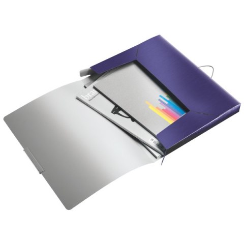 Teczka_z gumką Leitz Style, 30 mm, niebieski 39560069 (X)