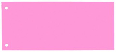 Przekładki indeksujące kartonowe 1/3 A4 ELBA, różowe, 100205027