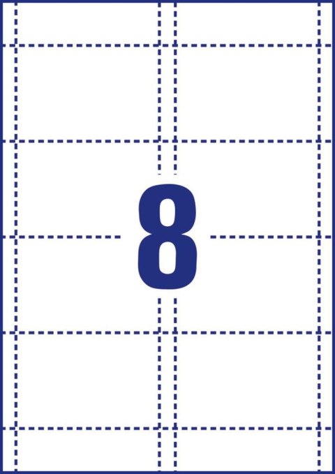 Identyfikatory L4728-20 60 x 90 20 ark. z mikroperforacją, Avery Zweckform (X)