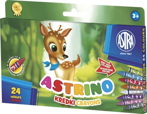 Kredki Astrino 24 kolory ASTRA, 316115002