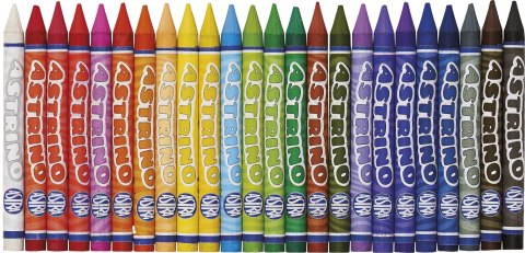 Kredki Astrino 24 kolory ASTRA, 316115002