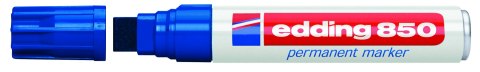 Marker EDDING 850 permanentny ścięta końcówka 5-16mm niebieski (X)