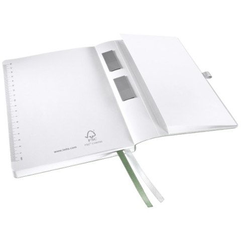 Notatnik w miękkiej oprawie Leitz Style A5, w kratkę, seledynowy 44880053