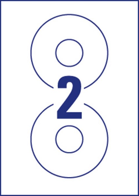 Etykiety_uniwersalne 90406 Q 117mm 25ark Economy Europe100 by Avery Zweckform