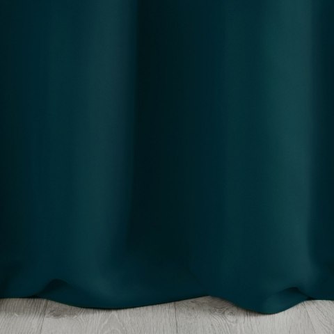 ZASŁONA   GOTOWA EUROFIRANY   LOGAN 140X250 CM PETROL