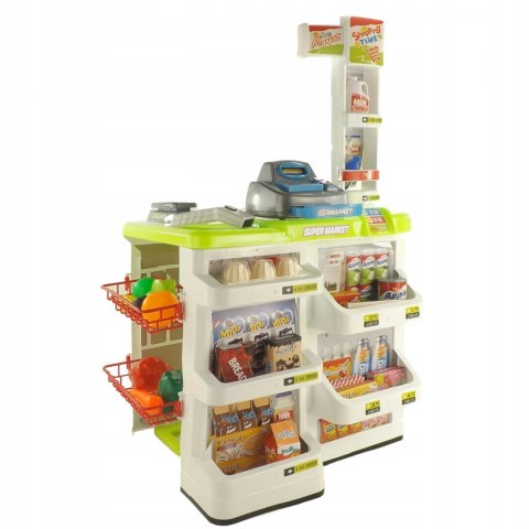 SUPERMARKET SKLEP WÓZEK NA ZAKUPY KASA WAGA 668-03Z