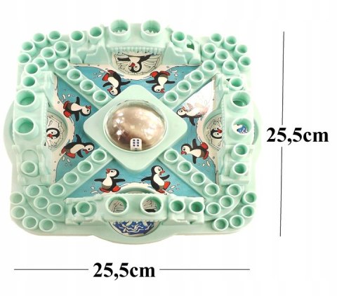 Zimowa gra planszowa Chińczyk zwierzątka 70736
