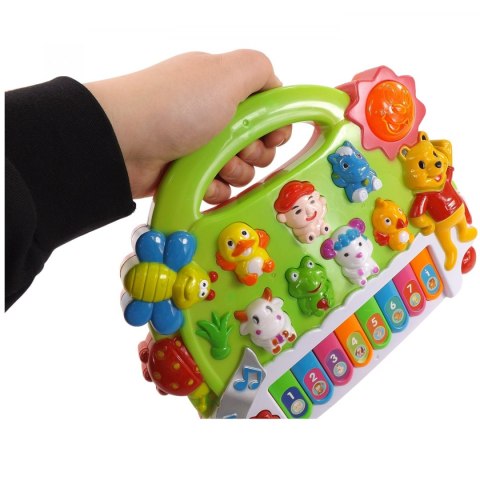 ORGANKI PIANINKO ODGŁOSY ZWIERZĄT DŹWIĘKI 5001Z