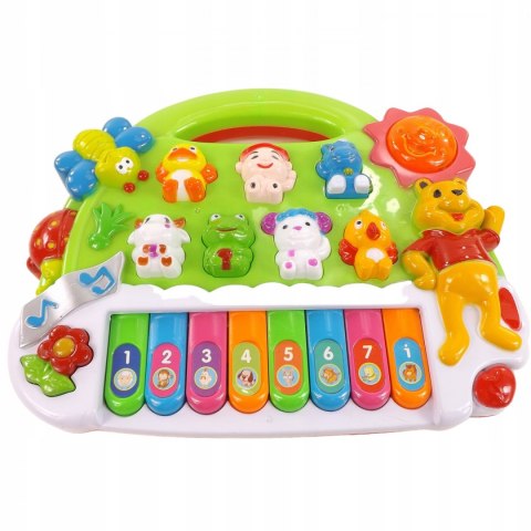 ORGANKI PIANINKO ODGŁOSY ZWIERZĄT DŹWIĘKI 5001Z