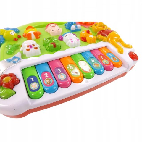 ORGANKI PIANINKO ODGŁOSY ZWIERZĄT DŹWIĘKI 5001Z