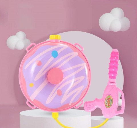 Pistolet na wodę armata plecak pączek donut 929R