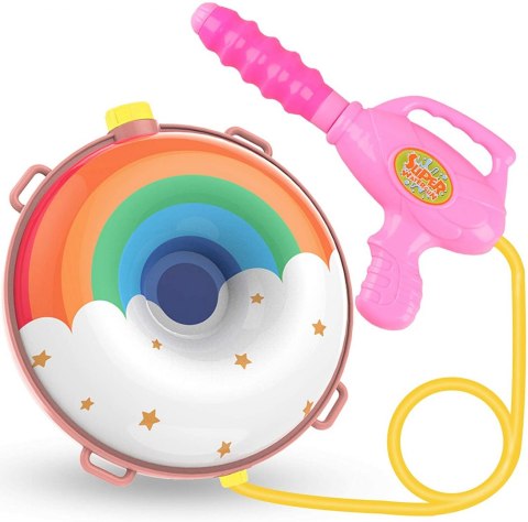 Pistolet na wodę armata plecak pączek tęcza 928R