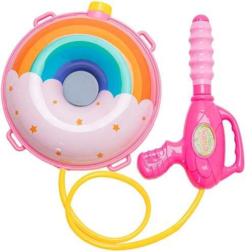 Pistolet na wodę armata plecak pączek tęcza 928R