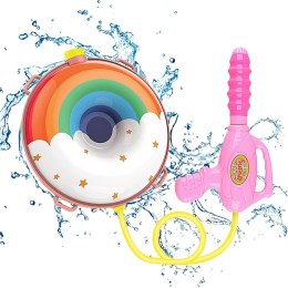 Pistolet na wodę armata plecak pączek tęcza 928R