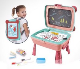 Tablica magnetyczna kredowa plecak stolik 771-1