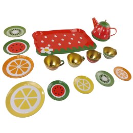 METALOWY ZESTAW SERWIS DO HERBATY DLA DZIECI 86-4