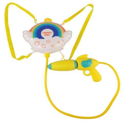 Pistolet na wodę armata plecak skrzydła tęcza 031