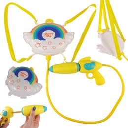 Pistolet na wodę armata plecak skrzydła tęcza 031