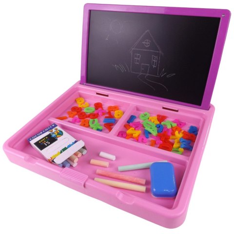 Tablica magnetyczna kredowa układanka 72 el. YM996