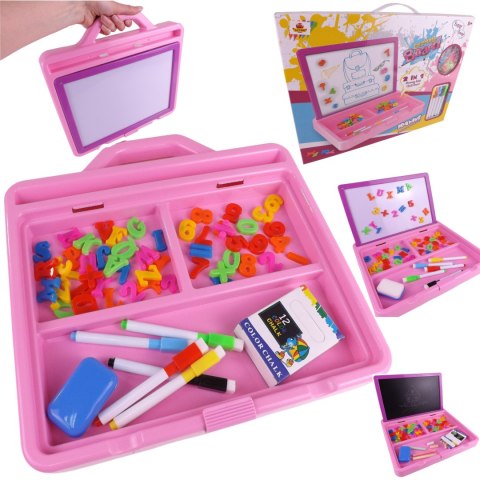 Tablica magnetyczna kredowa układanka 72 el. YM996