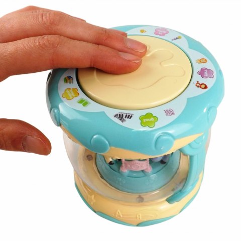 Bębenek obrotowy lampka projektor karuzela 618B-8A