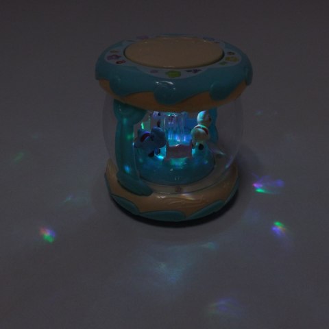 Bębenek obrotowy lampka projektor karuzela 618B-8A