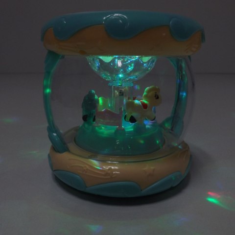 Bębenek obrotowy lampka projektor karuzela 618B-8A