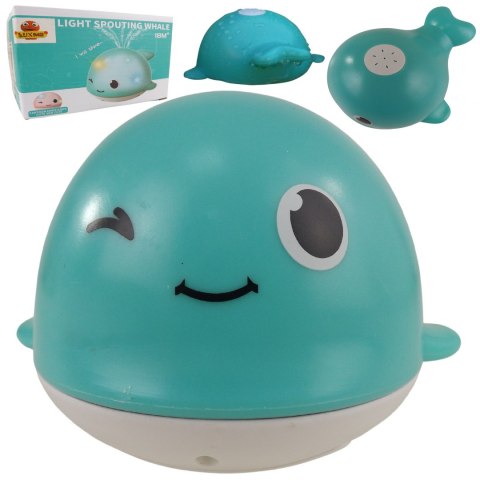 Prysznic sensoryczny fontanna wieloryb światła 07N