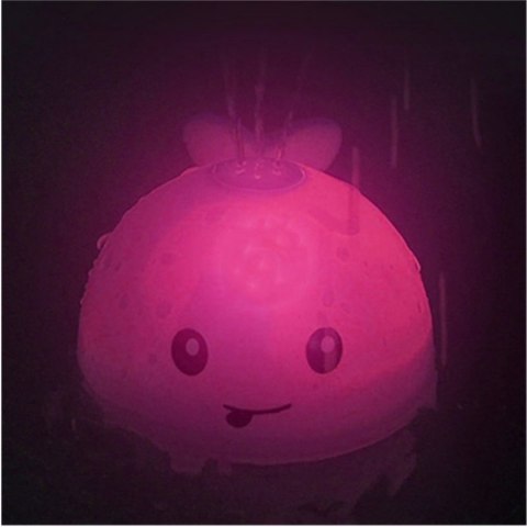 Prysznic sensoryczny fontanna wieloryb światła 07R