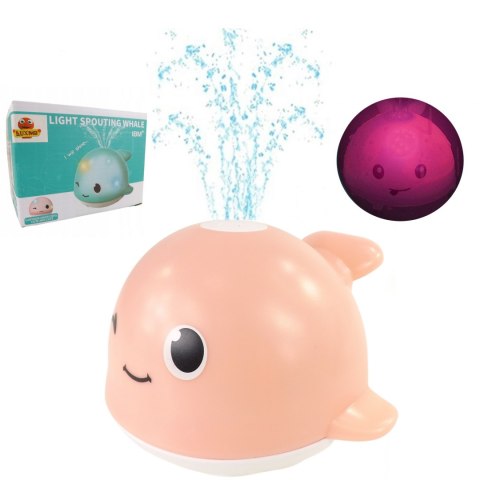 Prysznic sensoryczny fontanna wieloryb światła 07R