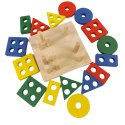 Sorter układanka drewniana figury kolory 1071