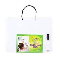 Tablica dwustronna suchościeralna/kredowa A4 SCOOL Leviatan 110569