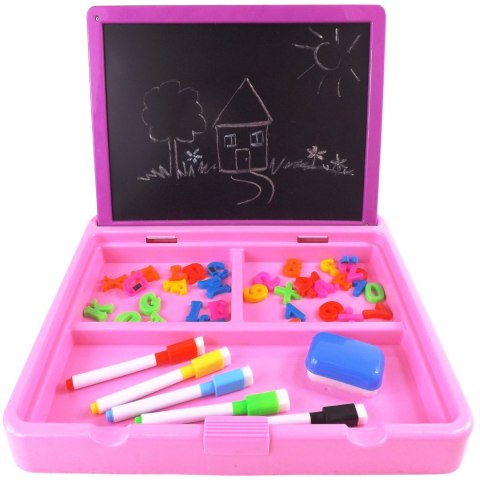 Tablica magnetyczna kredowa układanka 72 el. YM996