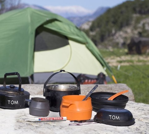 Marker odporny na warunki atmosferyczne 1-2 mm biały 1 szt. blister Edding 8055/1/B/BL