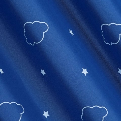 ZASŁONA GOTOWA EUROFIRANY NUBLES 140X250 CM GRANATOWY