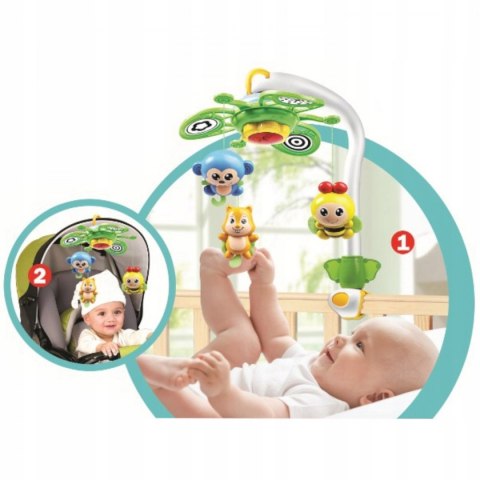 OBROTOWA KARUZELKA POZYTYWKA DO ŁÓŻECZKA WS6806