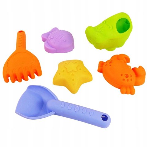 Duży zestaw do piasku walizka młyn konewka 1018F