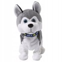 Interaktywny pies husky reaguje na dotyk JM-210A