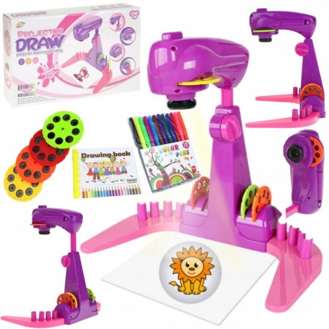 Projektor rzutnik do nauki rysowania slajdy YM133